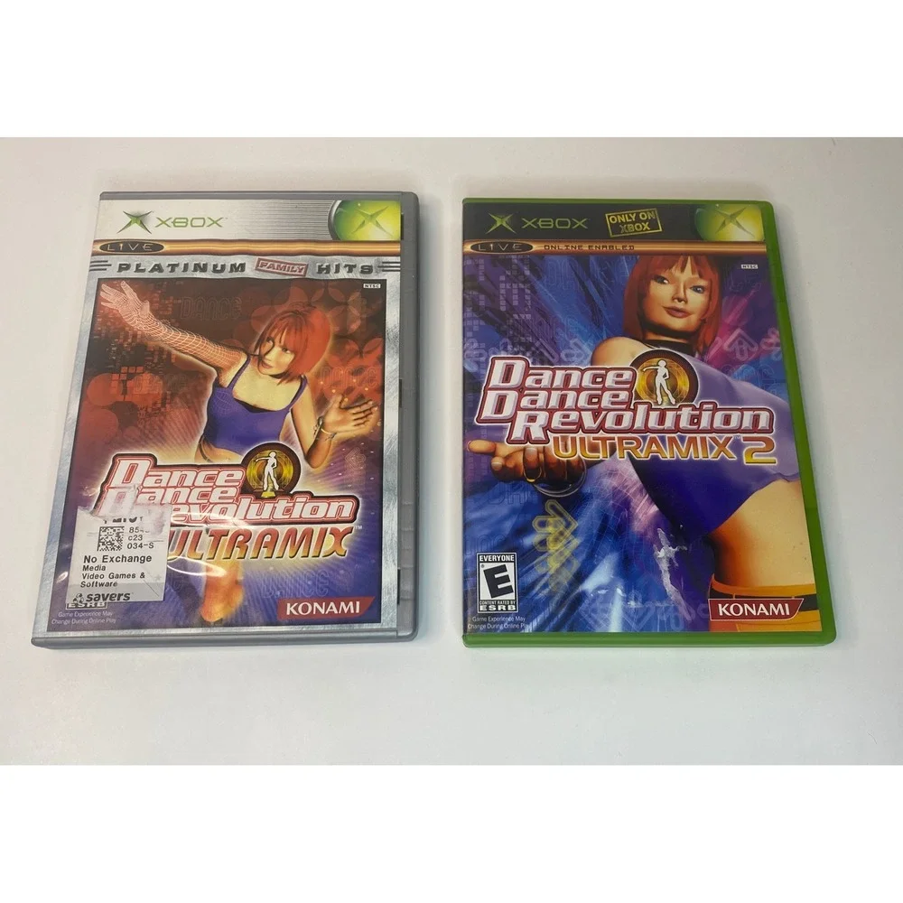 Dance Dance Revolution Ultramix&Ultramix 2. Both CIB. Excellent Condition Tested